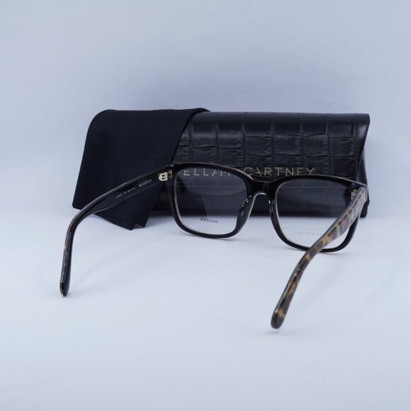 Stella McCartney SC50001I 099 Eyeglasses Havana Rectangle Frame 53mm - Picture 8 of 8